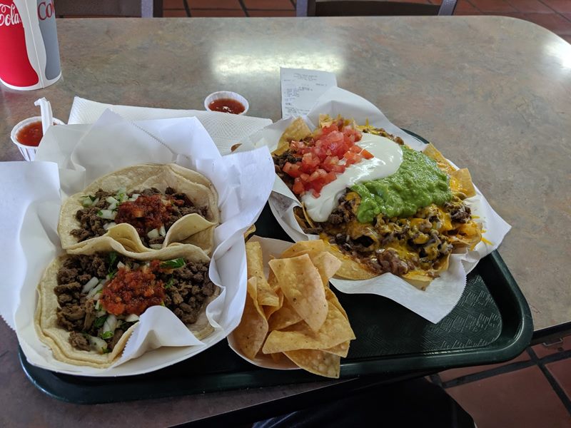 Campos Famous Burritos food