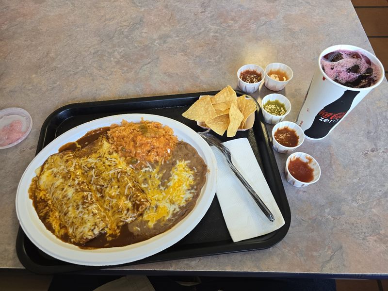 Campos Famous Burritos food